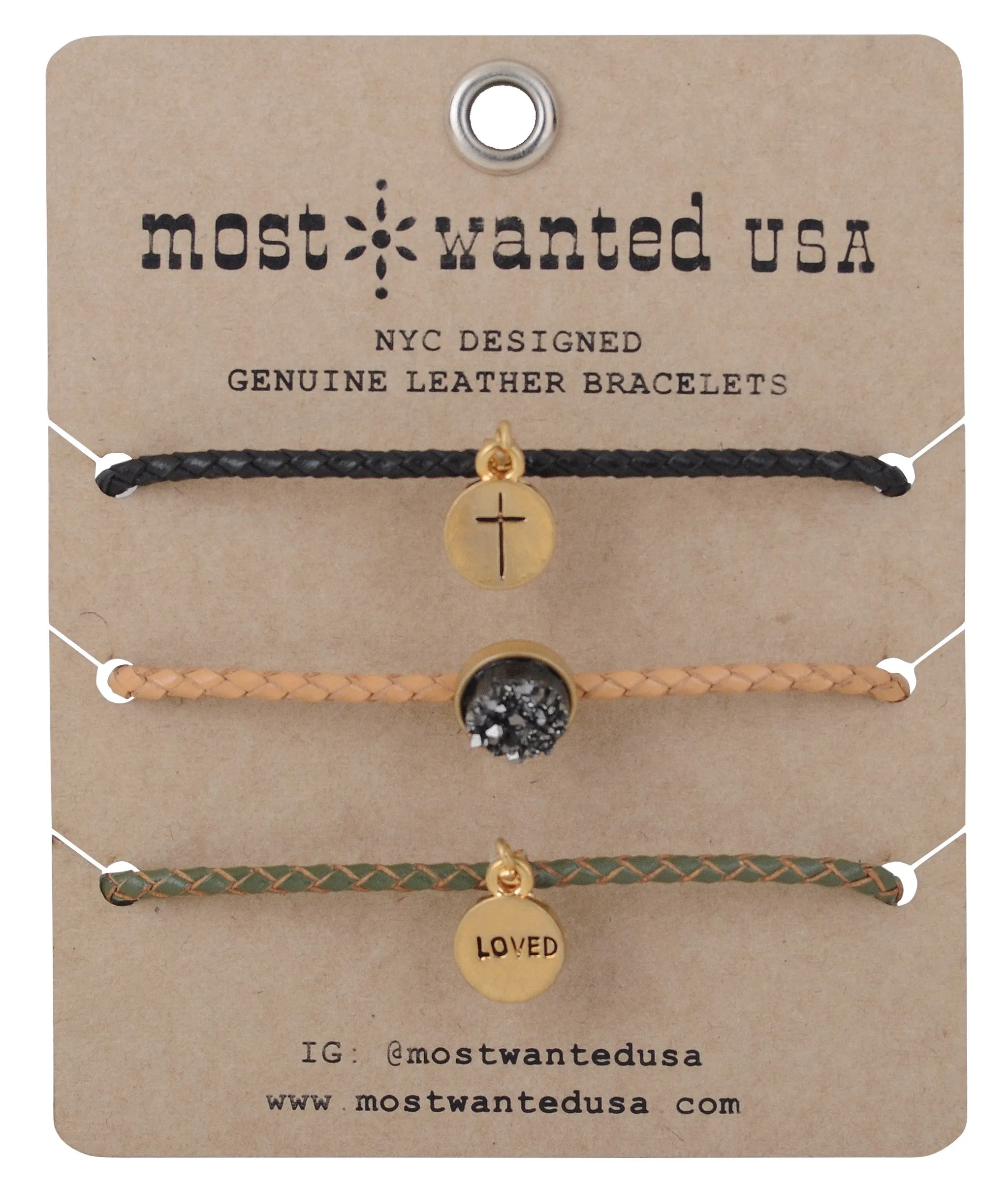 2068 - Love/Faith Bracelet Set