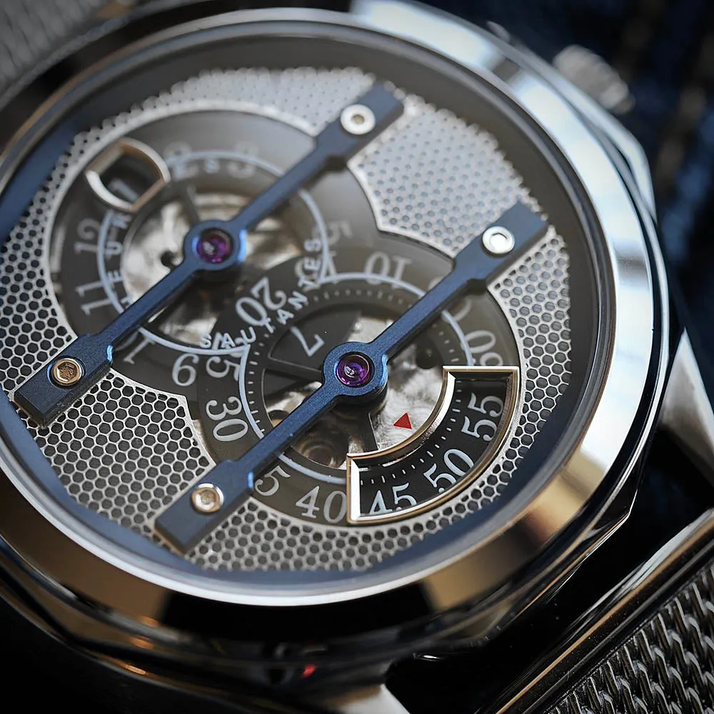 40mm Cool Time Machine Series Men&#39;s Mechanical Watch Imported Automatic Movement Waterproof Luxury Sapphire Glass Reloj Hombre