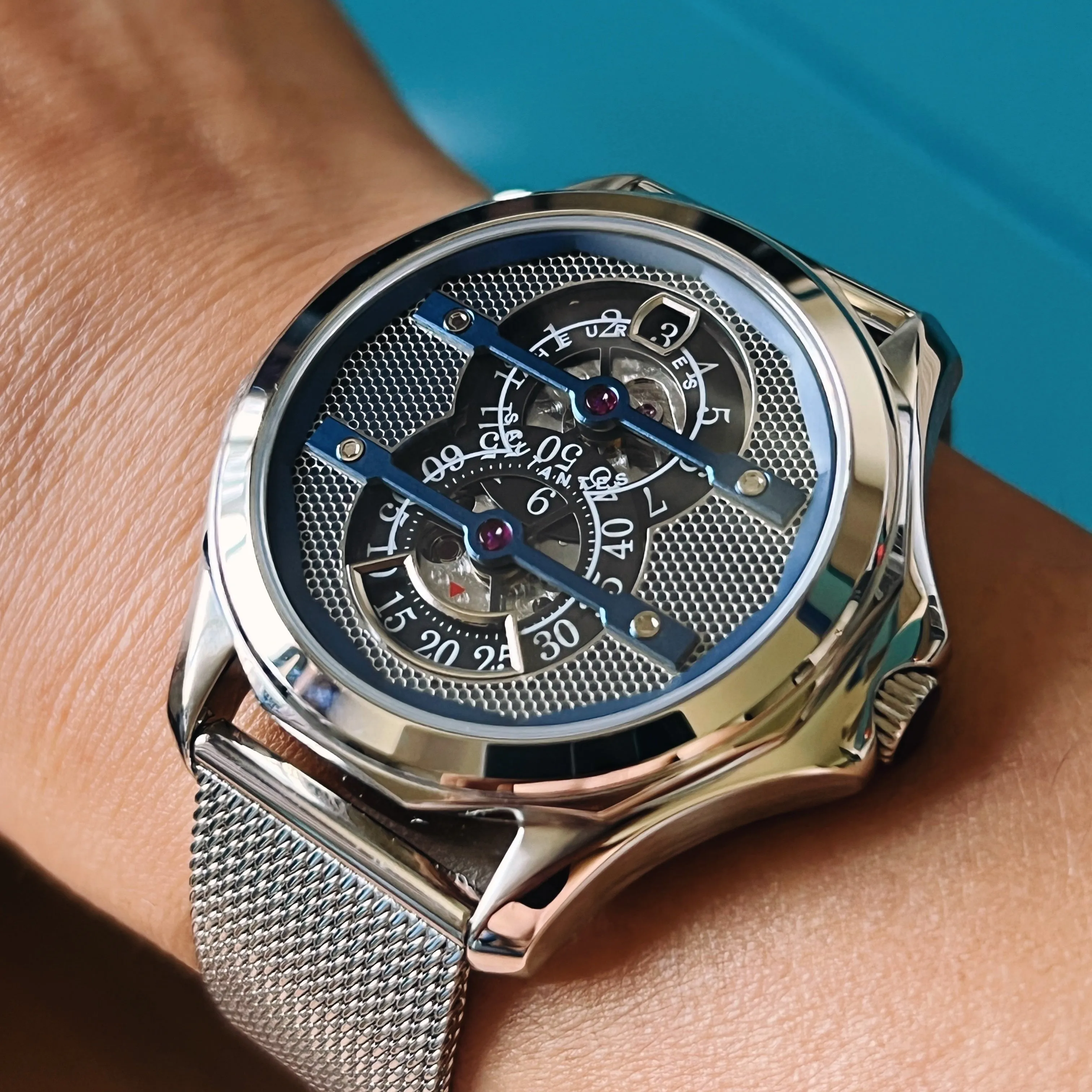 40mm Cool Time Machine Series Men&#39;s Mechanical Watch Imported Automatic Movement Waterproof Luxury Sapphire Glass Reloj Hombre