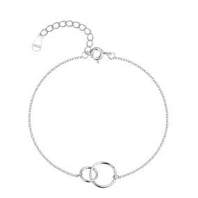925 Sterling Silver Ankle Bracelet Multilayer Anklets for Women Satellite, Star, Cross, Circle, Butterfly, Teardrop, Oval Disk Layered Anklet Beach Jewelry 2 circle