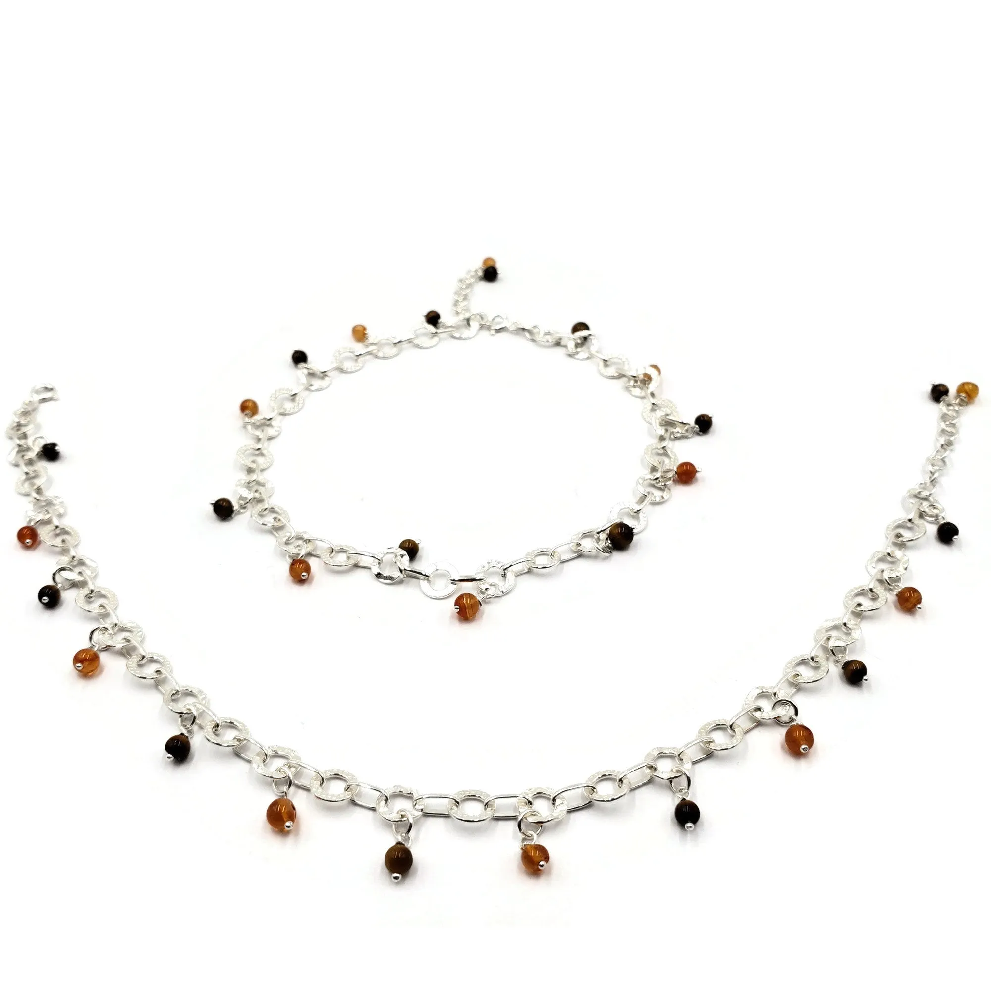 925 Sterling Silver Anklet - #89