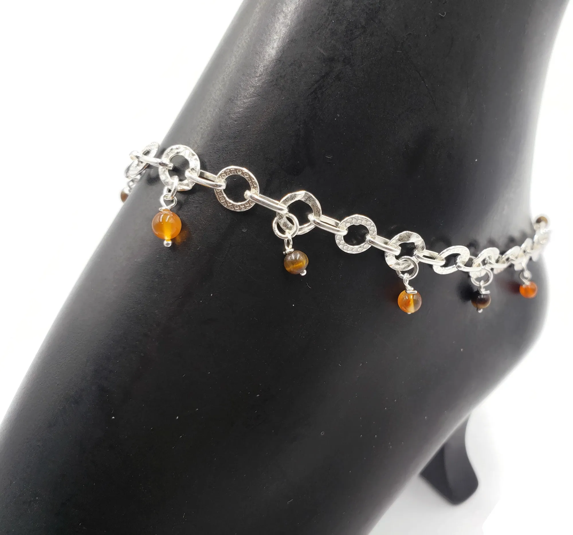 925 Sterling Silver Anklet - #89