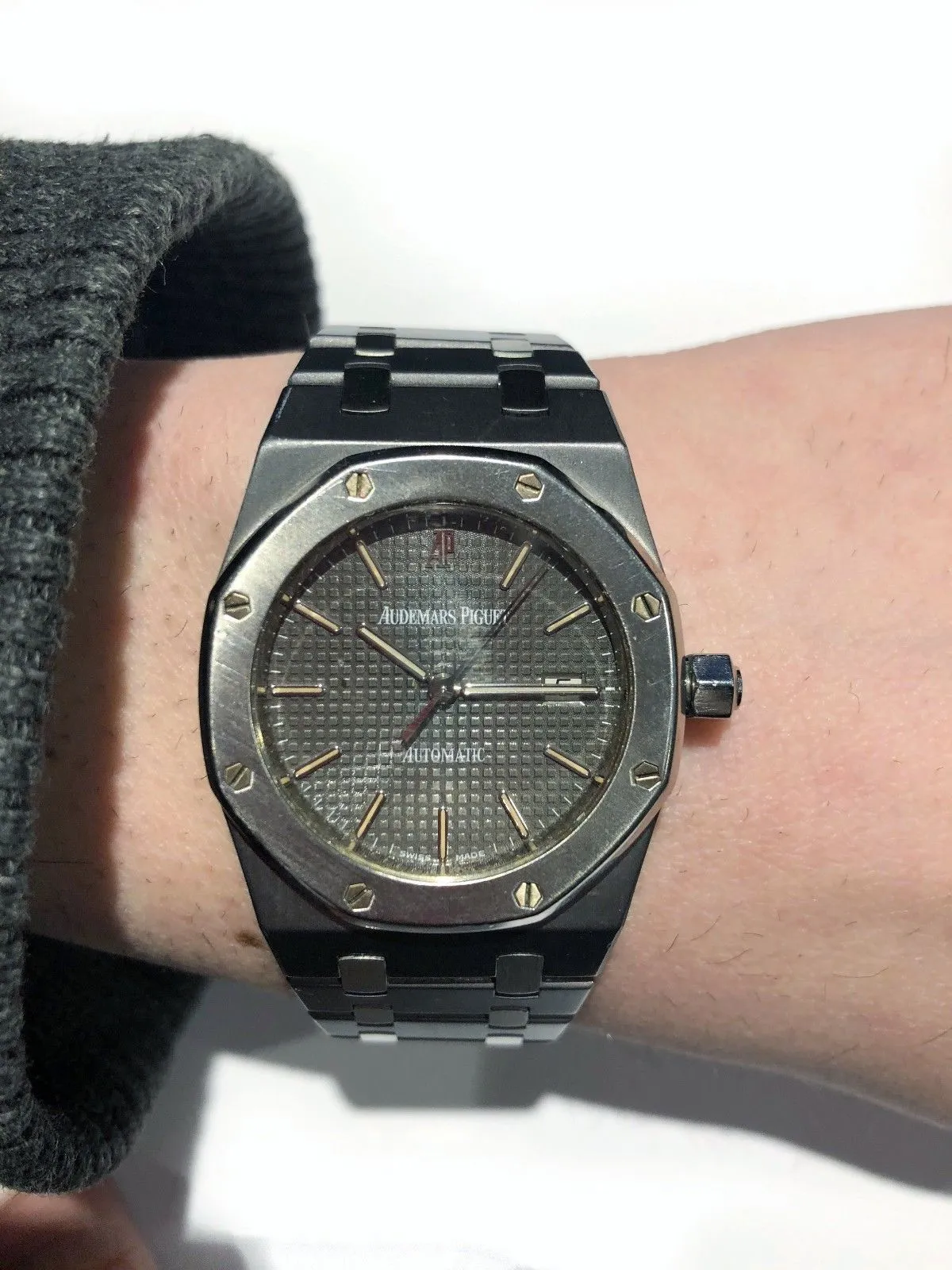 Audemars Piguet Royal Oak #091 Automatic Men's Tantalum Watch,$60K VALUE, w/Cert