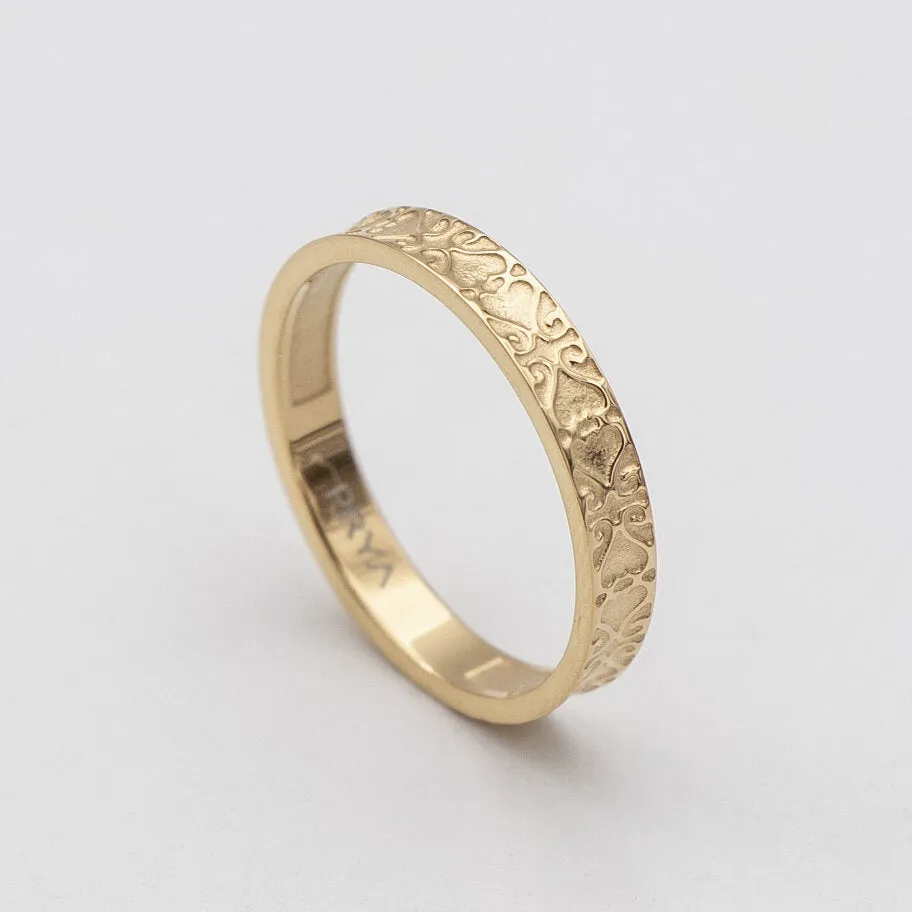Aurora Celtic Pattern Ring