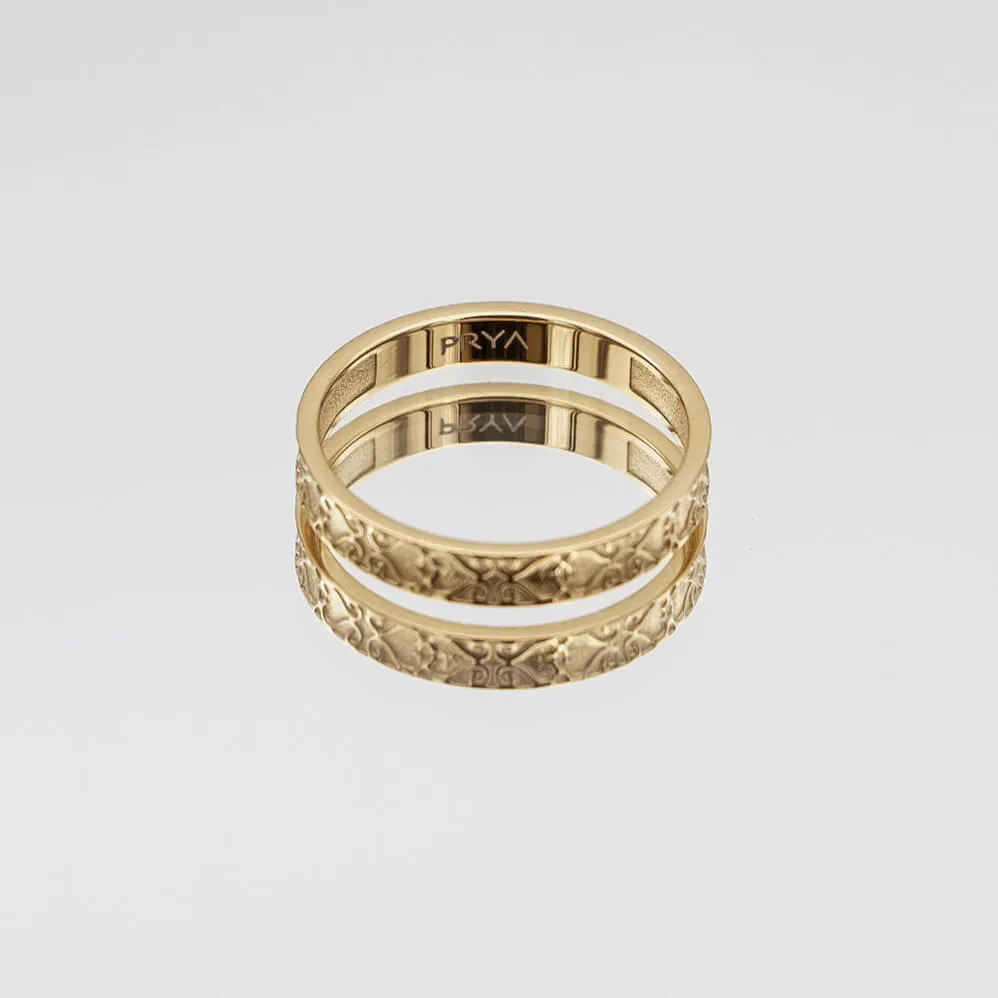Aurora Celtic Pattern Ring