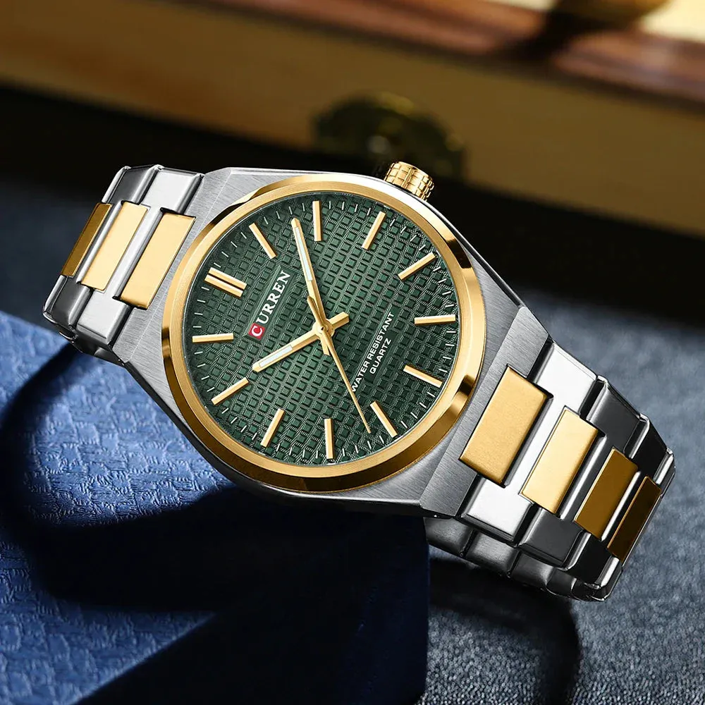 BARZINI® Luxury Stainless Steel  Watch