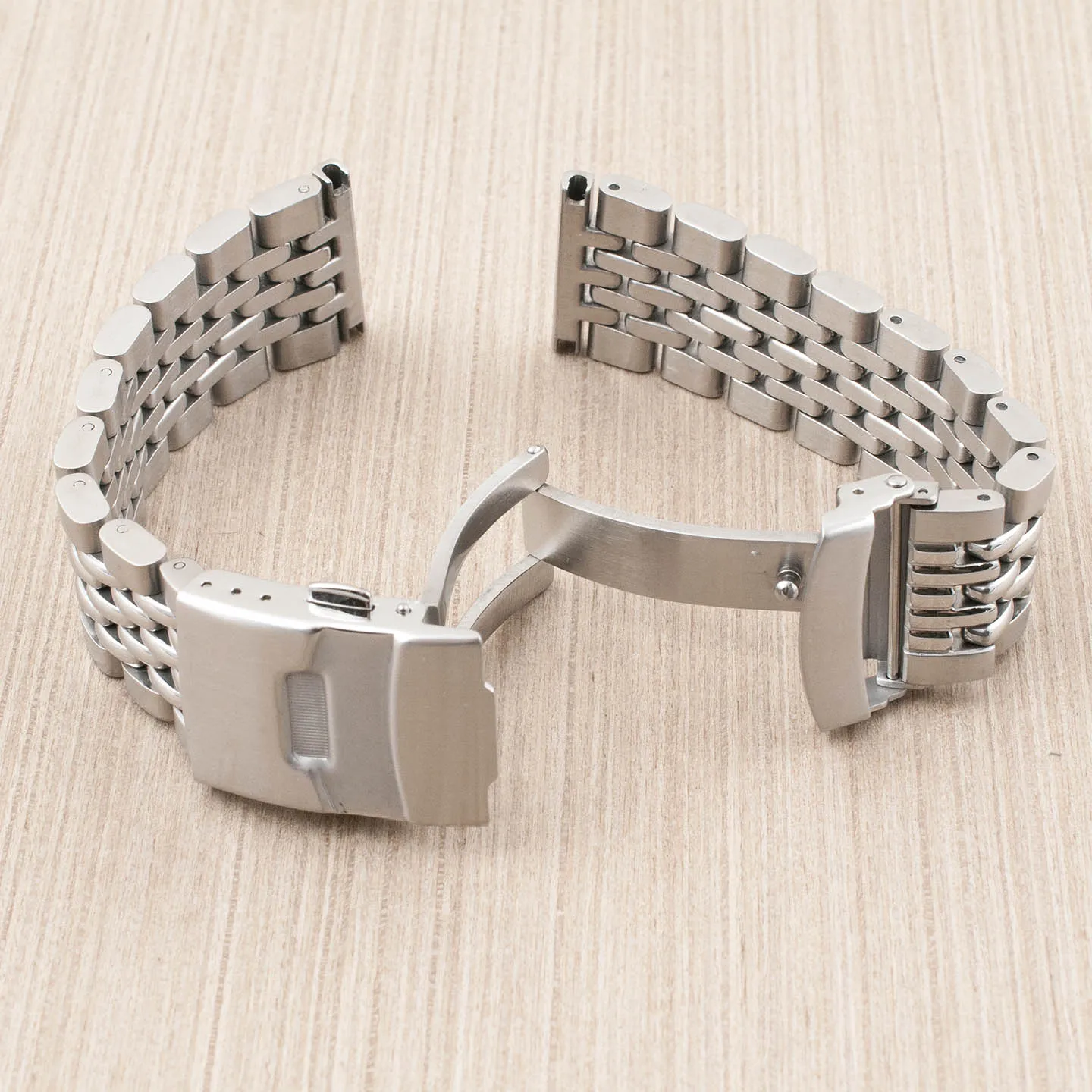 Beads of Rice Stainless Steel Bracelets