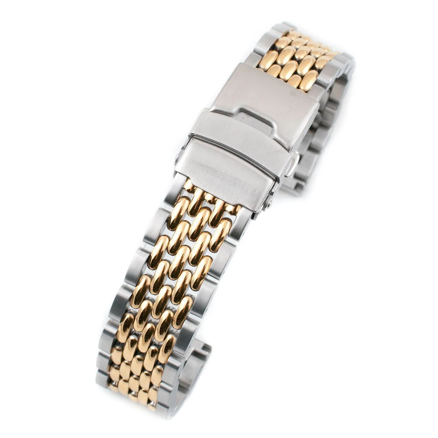Beads of Rice Stainless Steel Bracelets