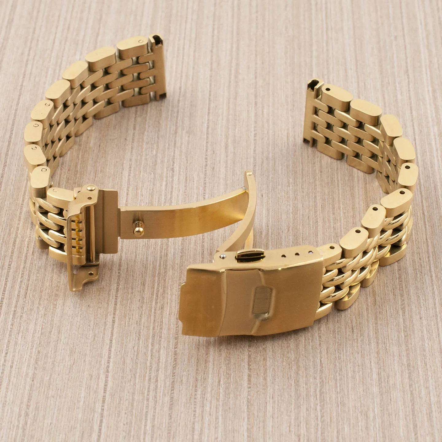 Beads of Rice Stainless Steel Bracelets