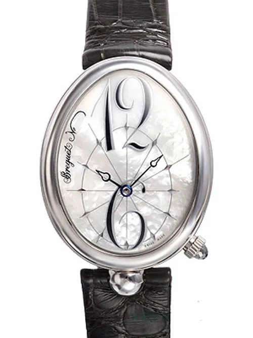 Breguet Reine De Naples White Mother of Pearl Dial Ladies Watch 8967ST58986