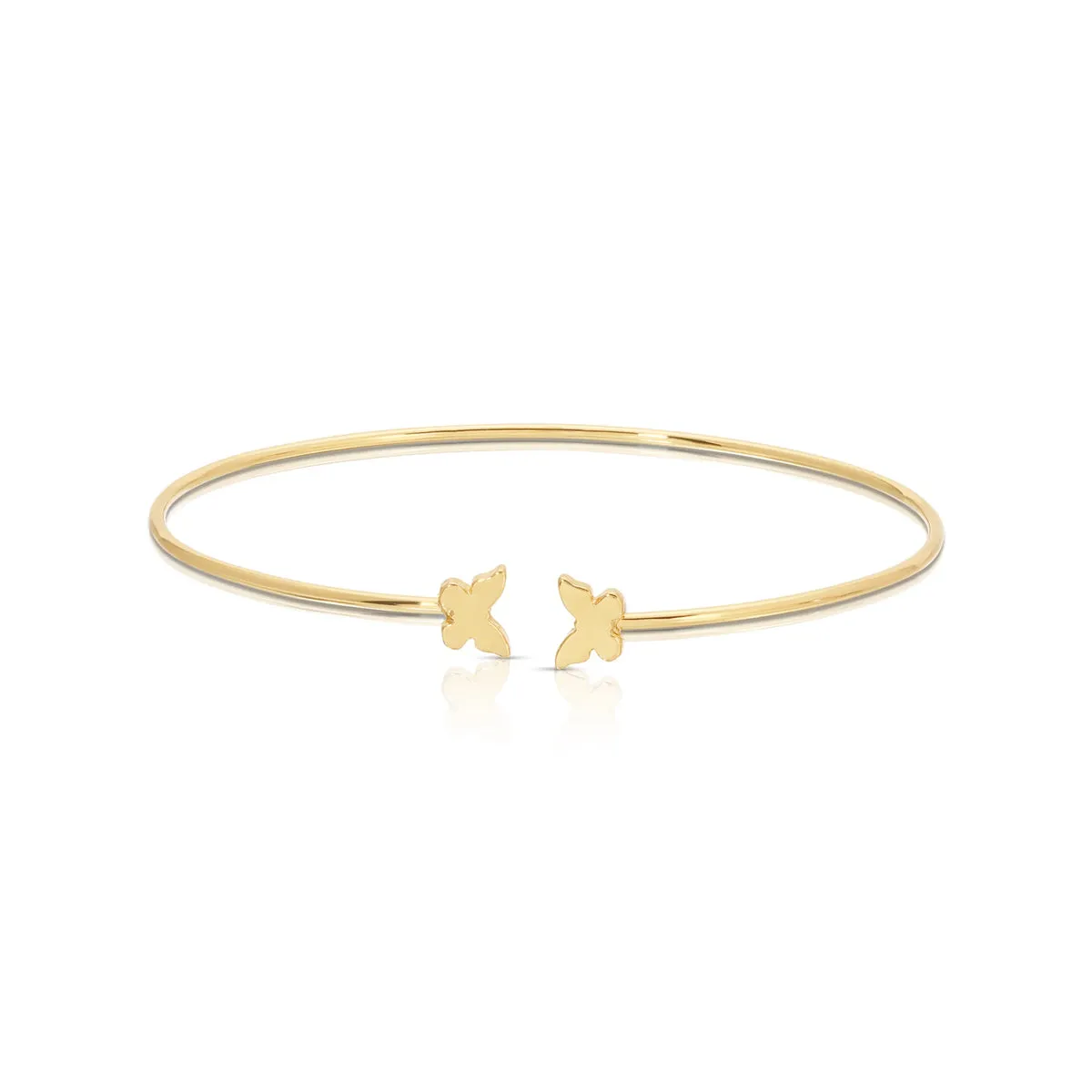 Butterflies Connection Cuff Bracelet