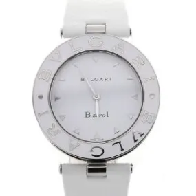 Bvlgari B.zero1 White Dial Stainless Steel Quartz Ladies Watch 101914