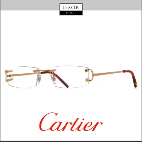 Cartier CT0092O 001 53 Unisex Optical Frame
