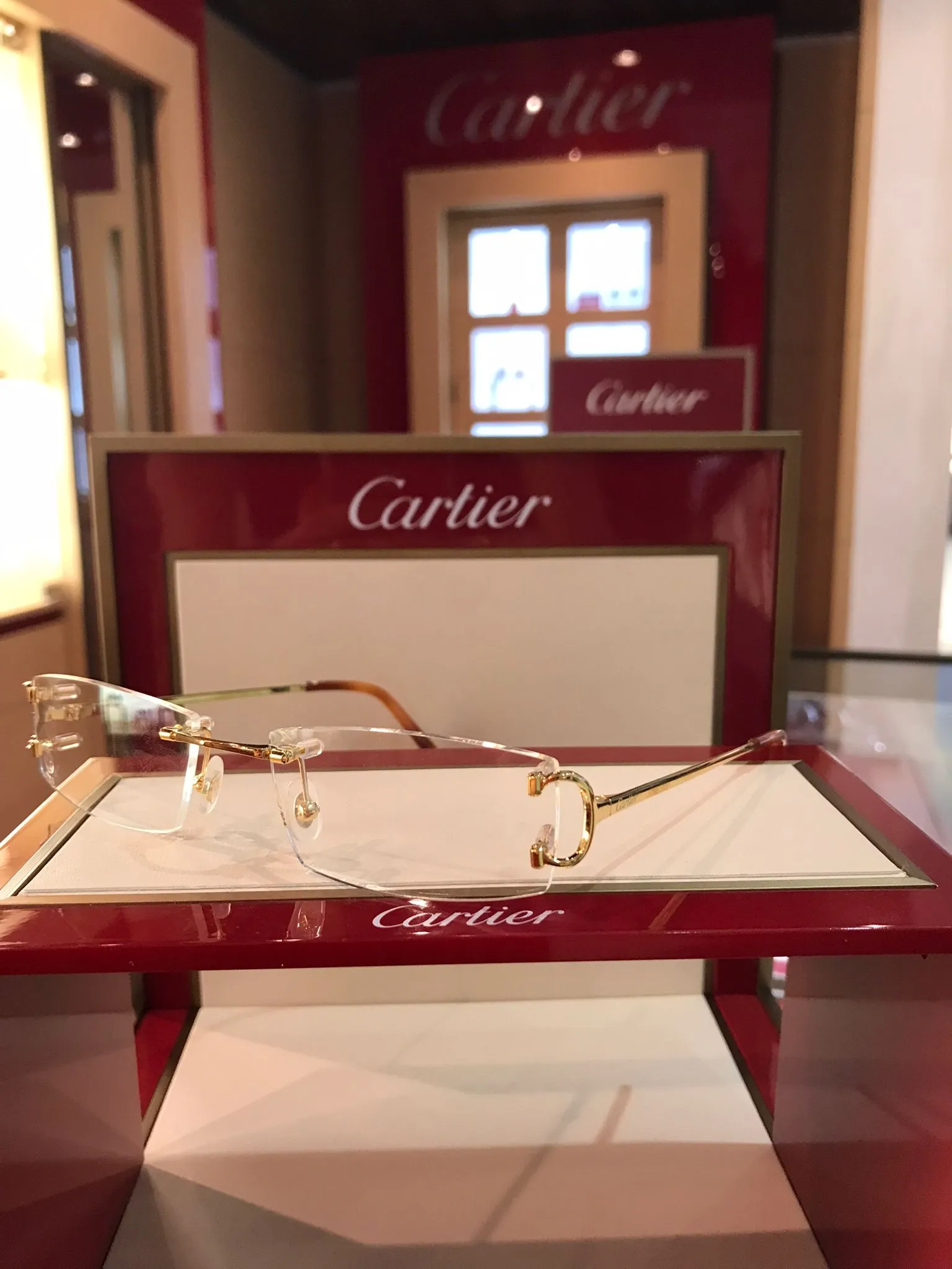 Cartier CT0092O 001 53 Unisex Optical Frame