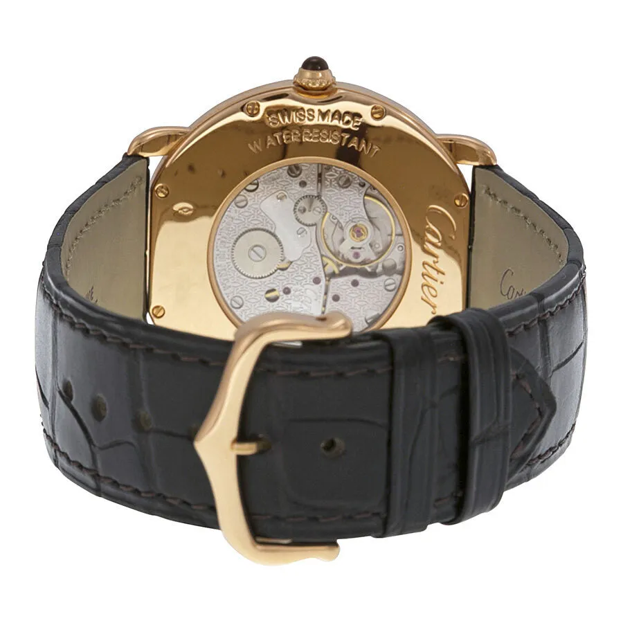 Cartier Ronde Louis 18kt Rose Gold Men's Watch W6800251