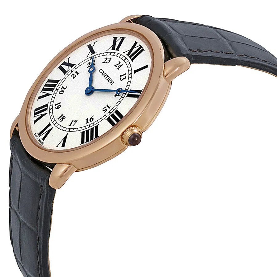 Cartier Ronde Louis 18kt Rose Gold Men's Watch W6800251