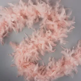 Chandelle Feather Boa - Lightweight -  Champagne
