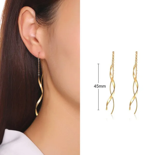 Chicmy-Square Geometric Rectangle Hoop Earrings