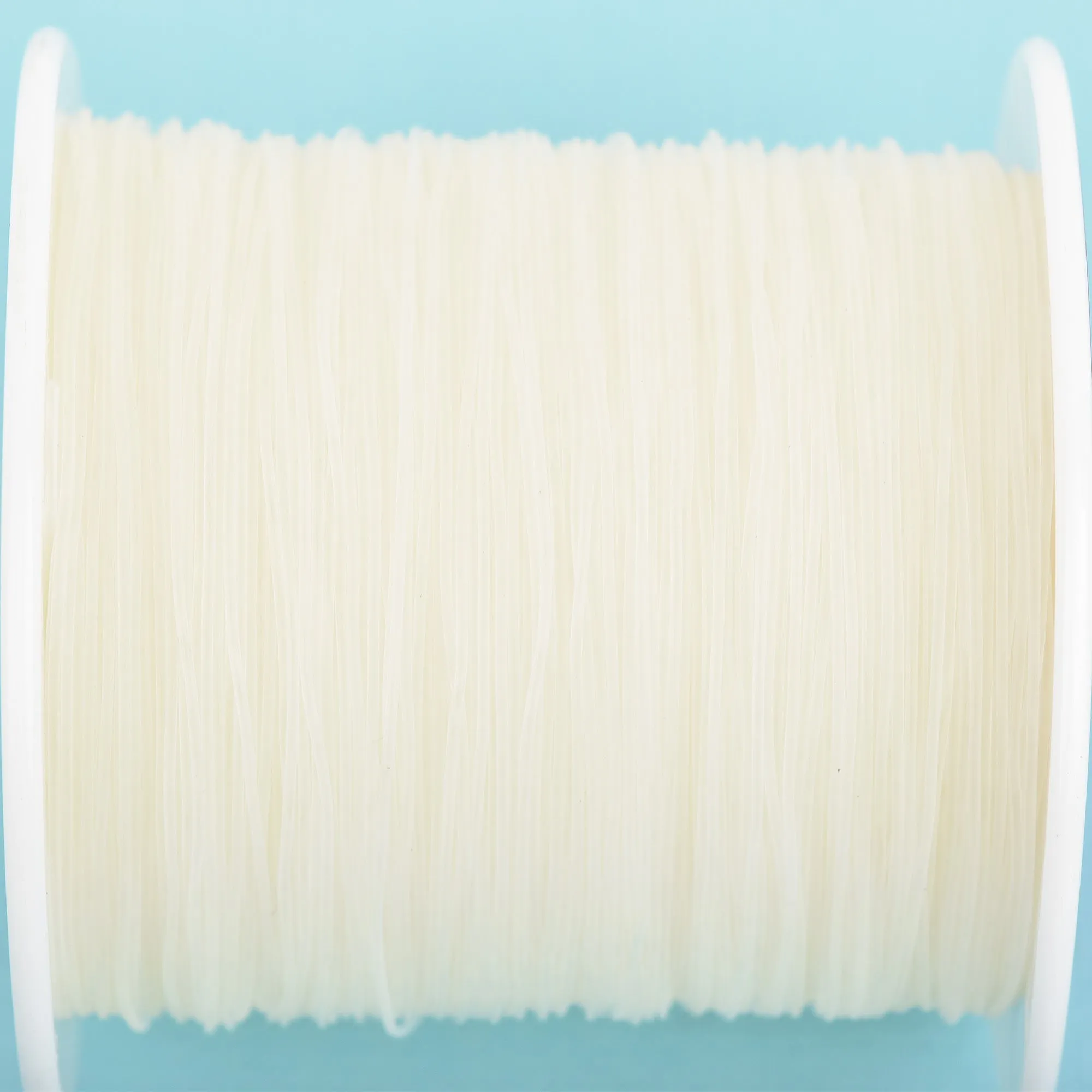 Clear STRETCH MAGIC Elastic Bead Stringing Stretch Cord, 0.7mm (0.028"), 100 meters on spool, cor0149