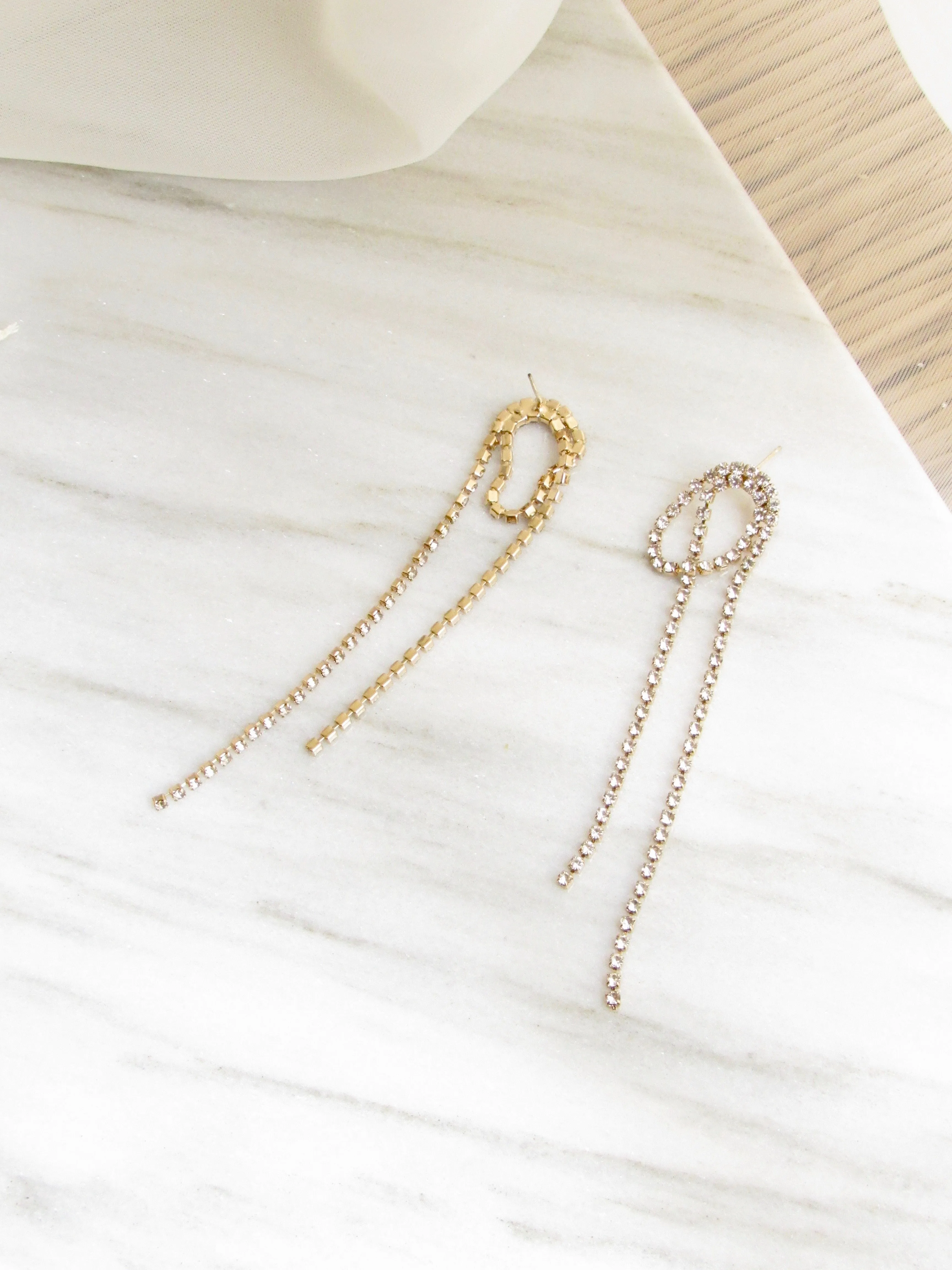 Crystal Drop Earrings