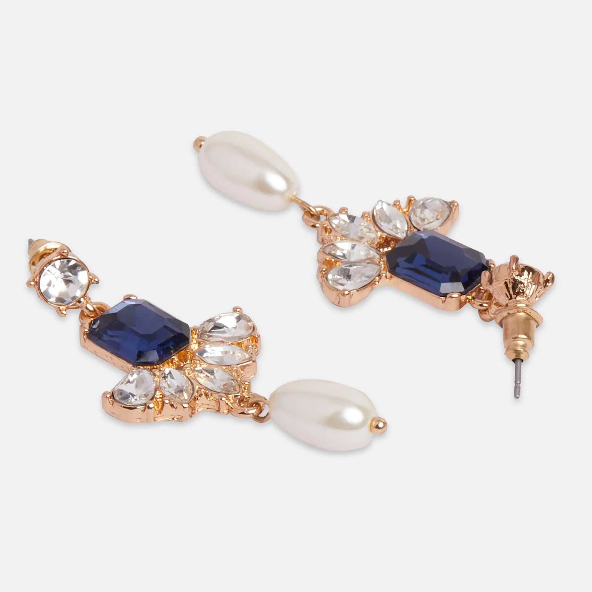Diamnate Short Drop Earring