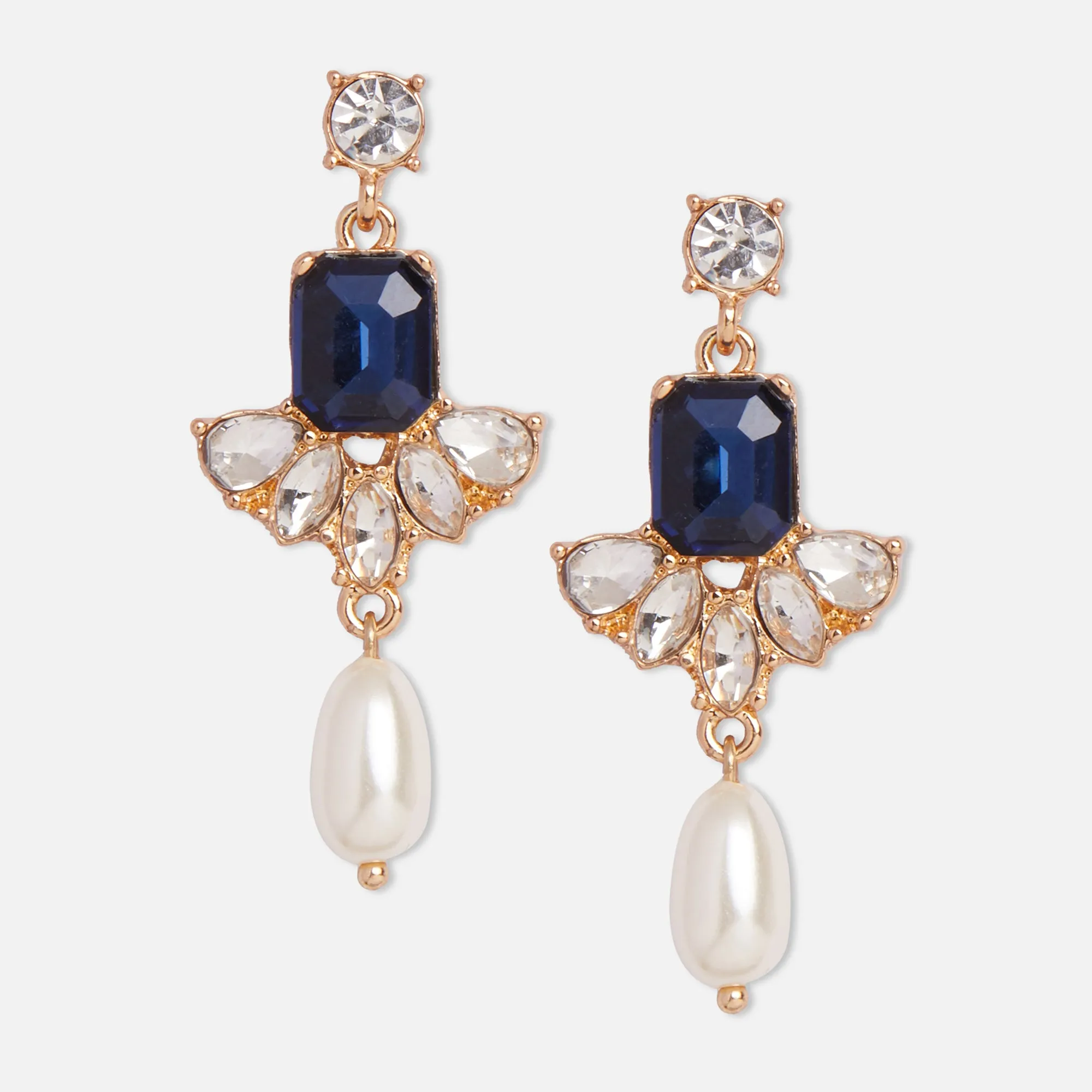Diamnate Short Drop Earring