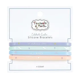 Easter Silicone Bracelet Set