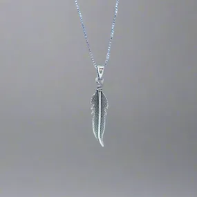 Elegant Feather Charm