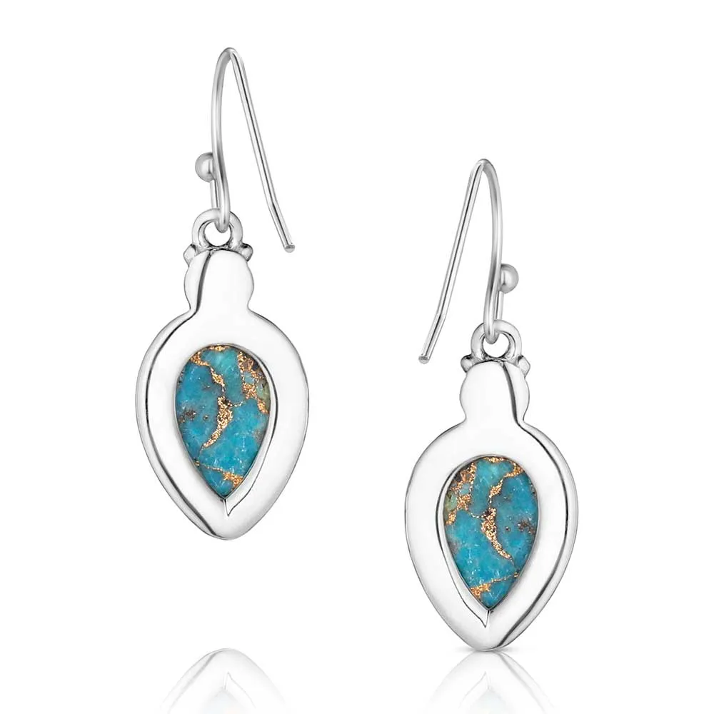 Expression Of The West Turquoise Earrings