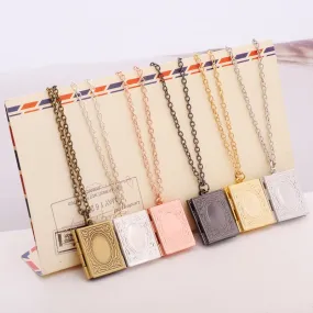 Fairytale - Dark Academia  Story Book DIY Secret Message Locket