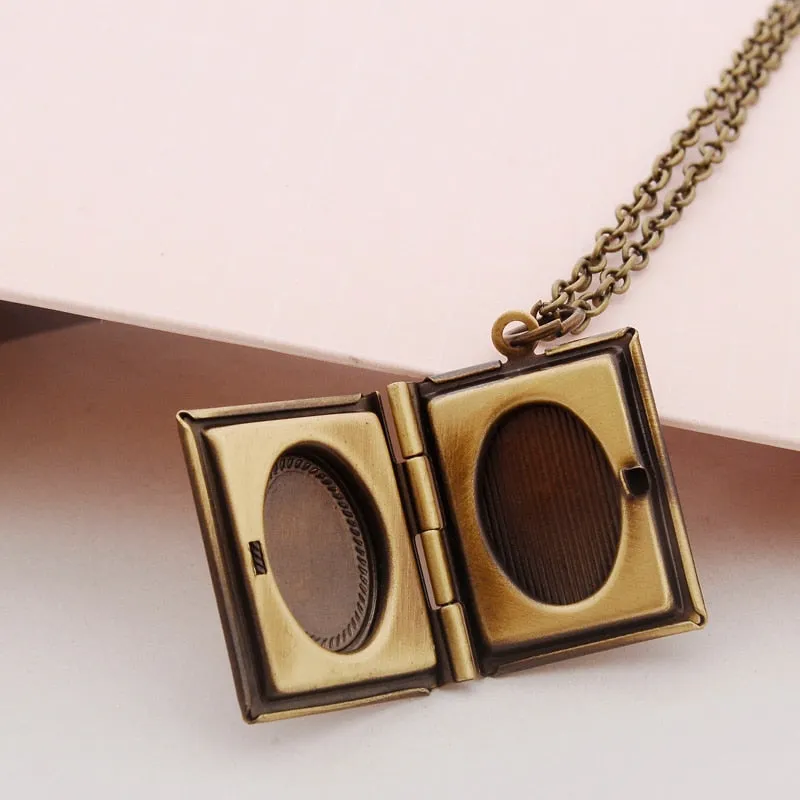 Fairytale - Dark Academia  Story Book DIY Secret Message Locket