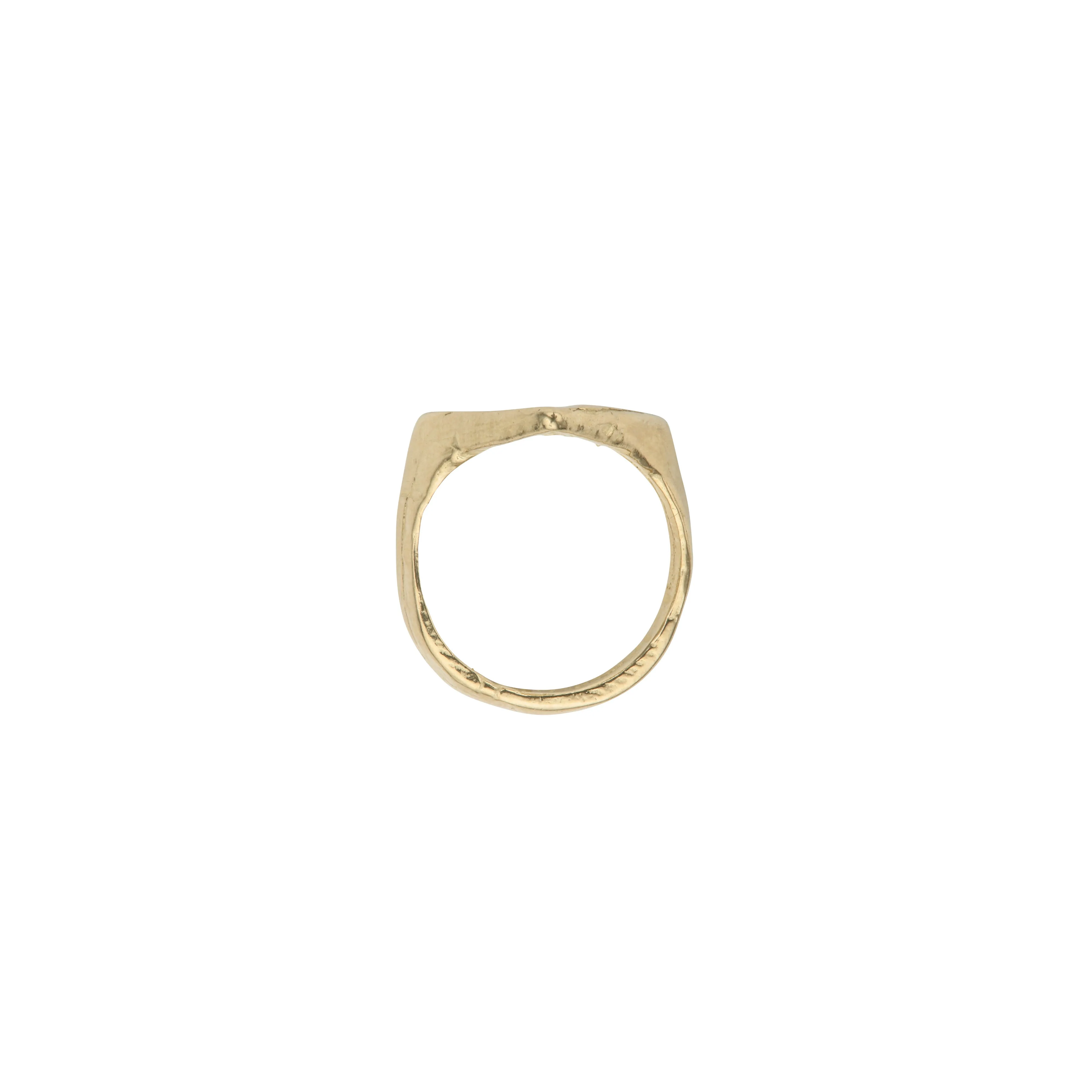 Gold V Ring