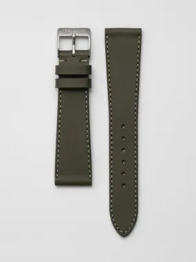 Green Rubberized Leather