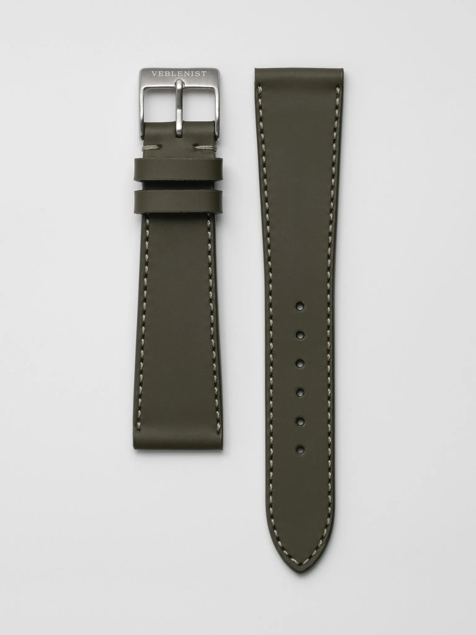 Green Rubberized Leather