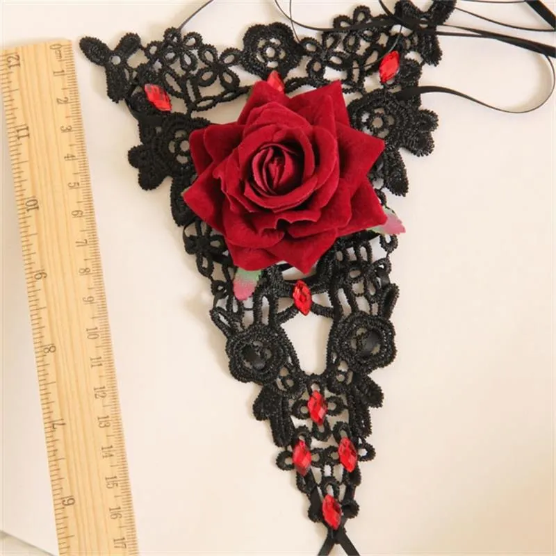 Handmade Fashion Anklets Black Lace Anklets for Women