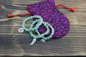 Hopeful Tree of Life Bracelet Stack