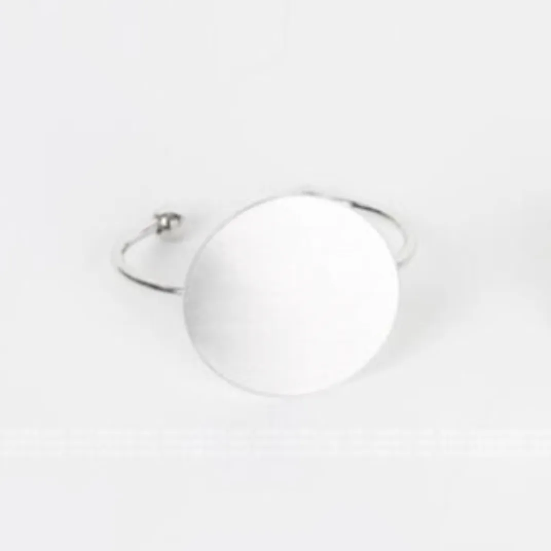 Kei Big Round Brushed Metal Bracelets - Gold or Silver