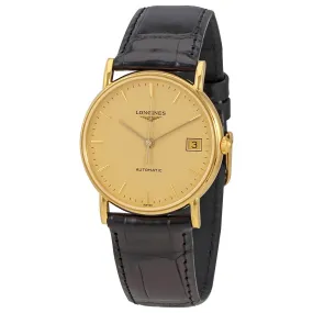 Longines Presence Champagne Dial Automatic Ladies Watch L4.744.6.32.0