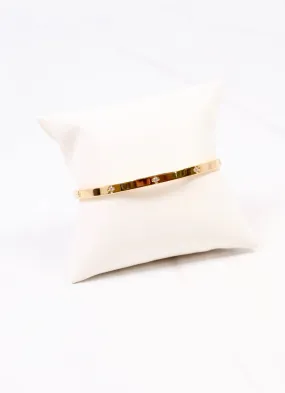 Magi CZ Bracelet Gold