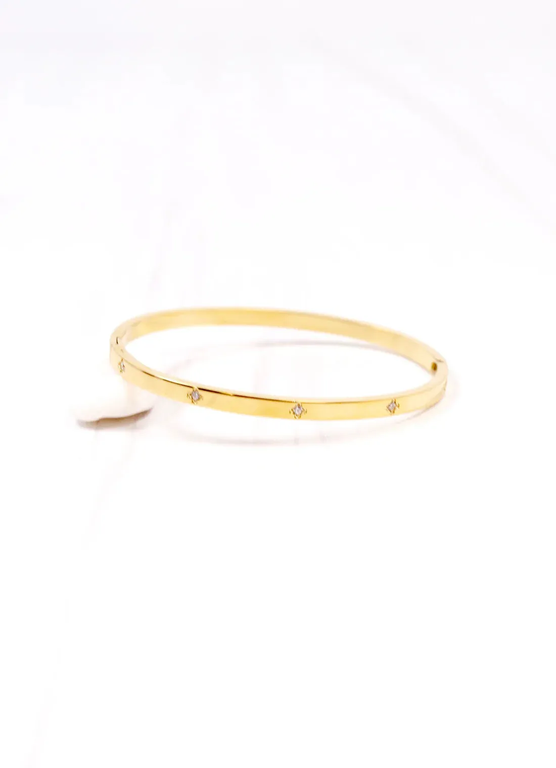 Magi CZ Bracelet Gold