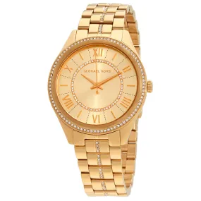 Michael Kors Lauryn Gold Crystal-set Ladies Watch MK3719