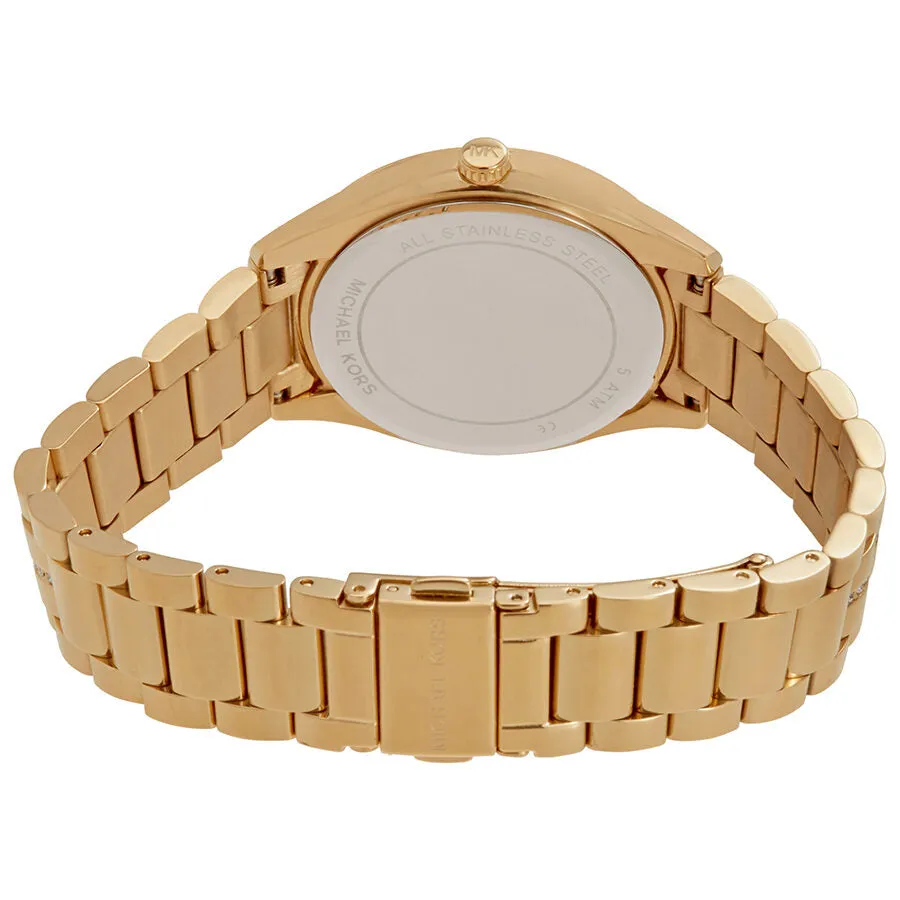 Michael Kors Lauryn Gold Crystal-set Ladies Watch MK3719