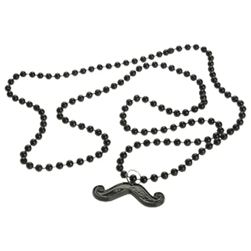 Moustache Bead Necklaces Party Favor (1 Dozen)