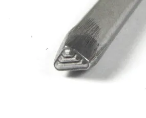 Native American 24, Steel Stamp, USA Made,  tribal Southwest, metal stamping, 4 x 3 mm