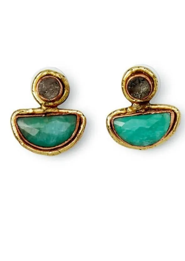Natural Stone Earrings