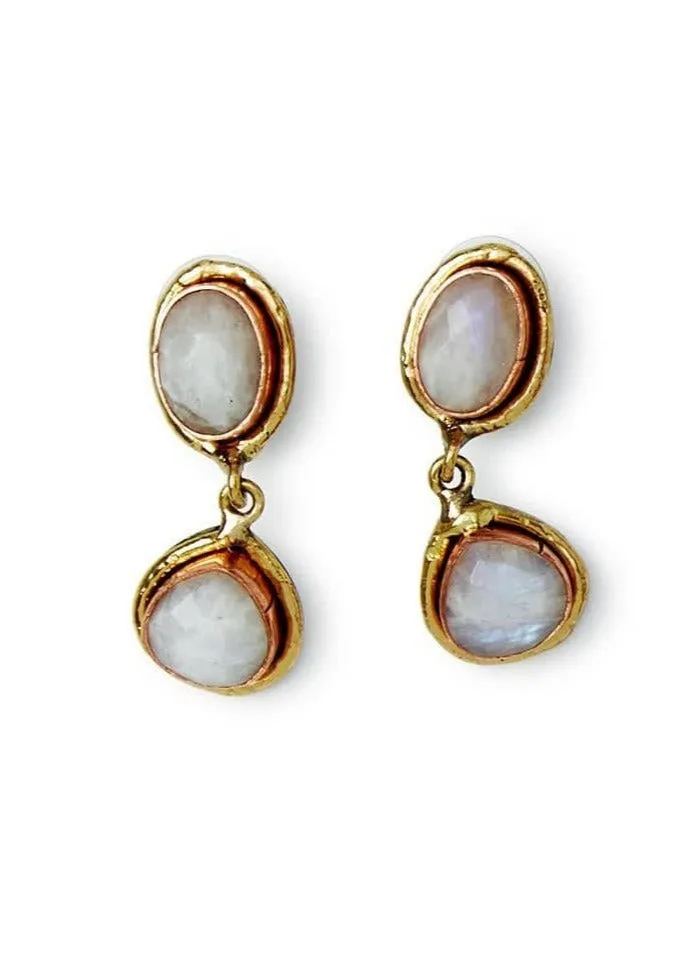 Natural Stone Earrings