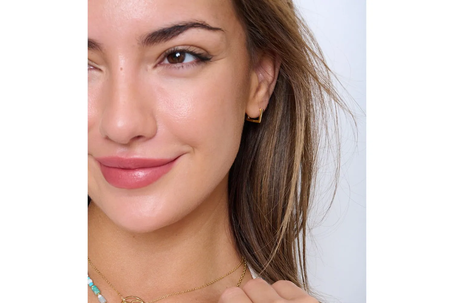 Ortega Sterling Silver Huggie Earrings