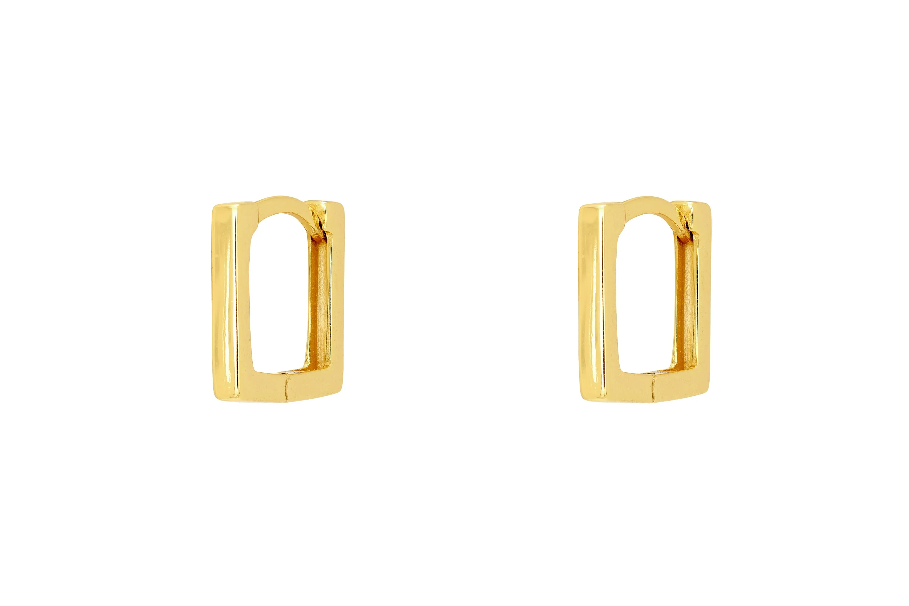Ortega Sterling Silver Huggie Earrings