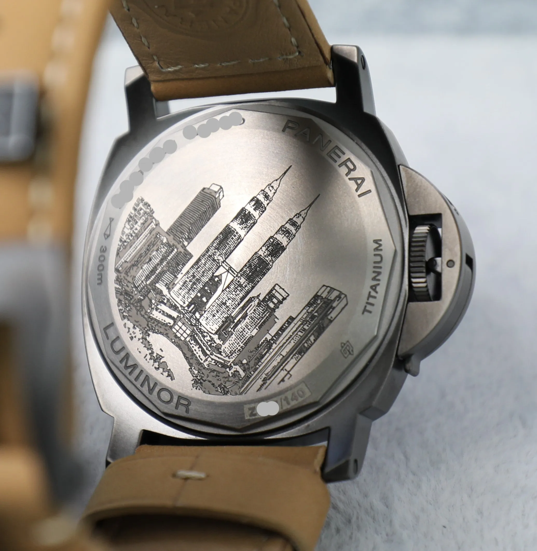 Panerai Luminor – Kuala Lumpur Boutique Edition 140pcs – Titanium DLC – 8 Days – New – Full Set