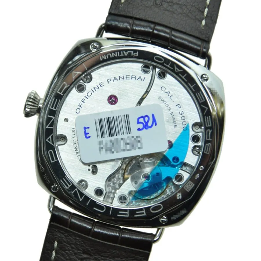 Panerai Radiomir Three Days Platino Manual Wind Platinum Men's Watch PAM00373
